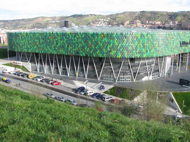 Construcción del Palacio de Deportes y Poliderpotivo en Miribilla (Bilbao)-0